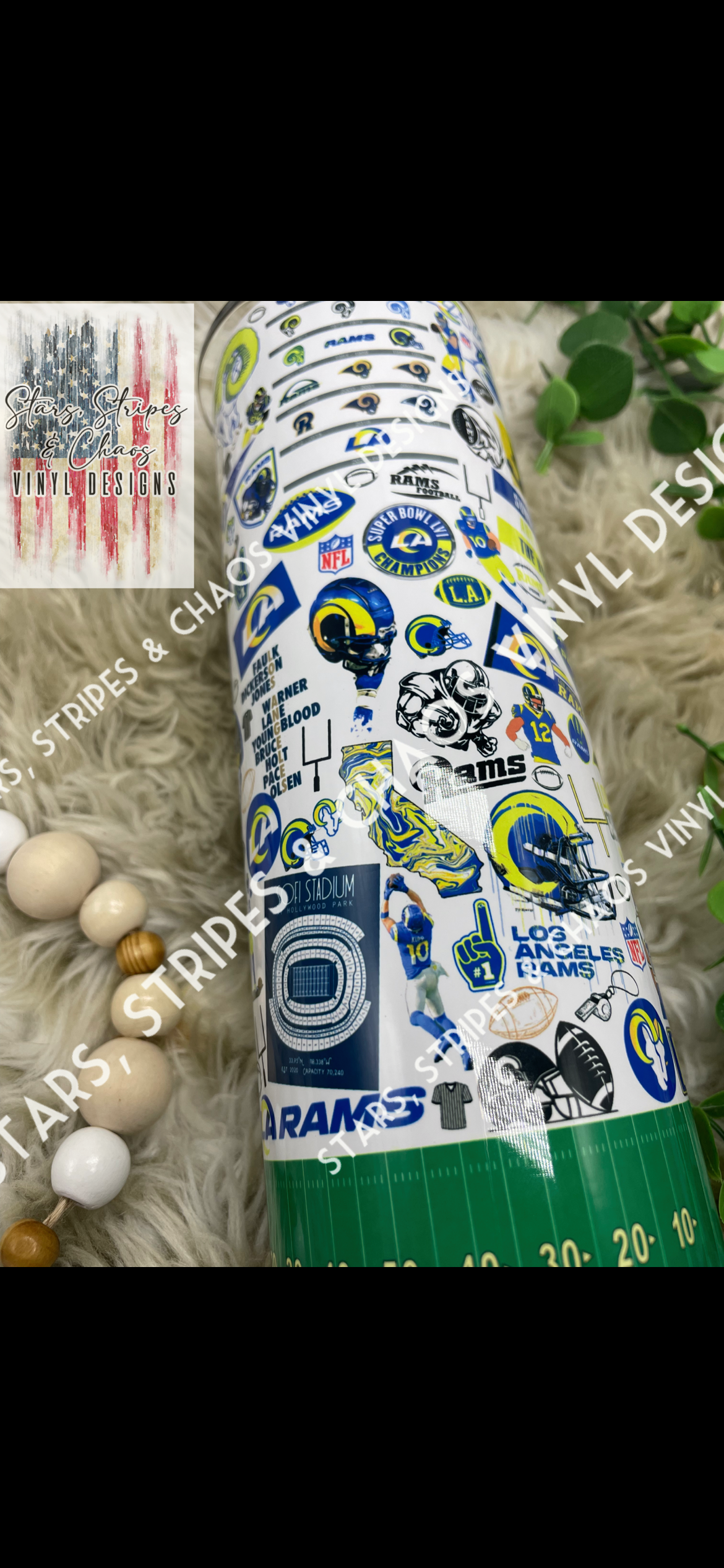 Football Fan Tumbler