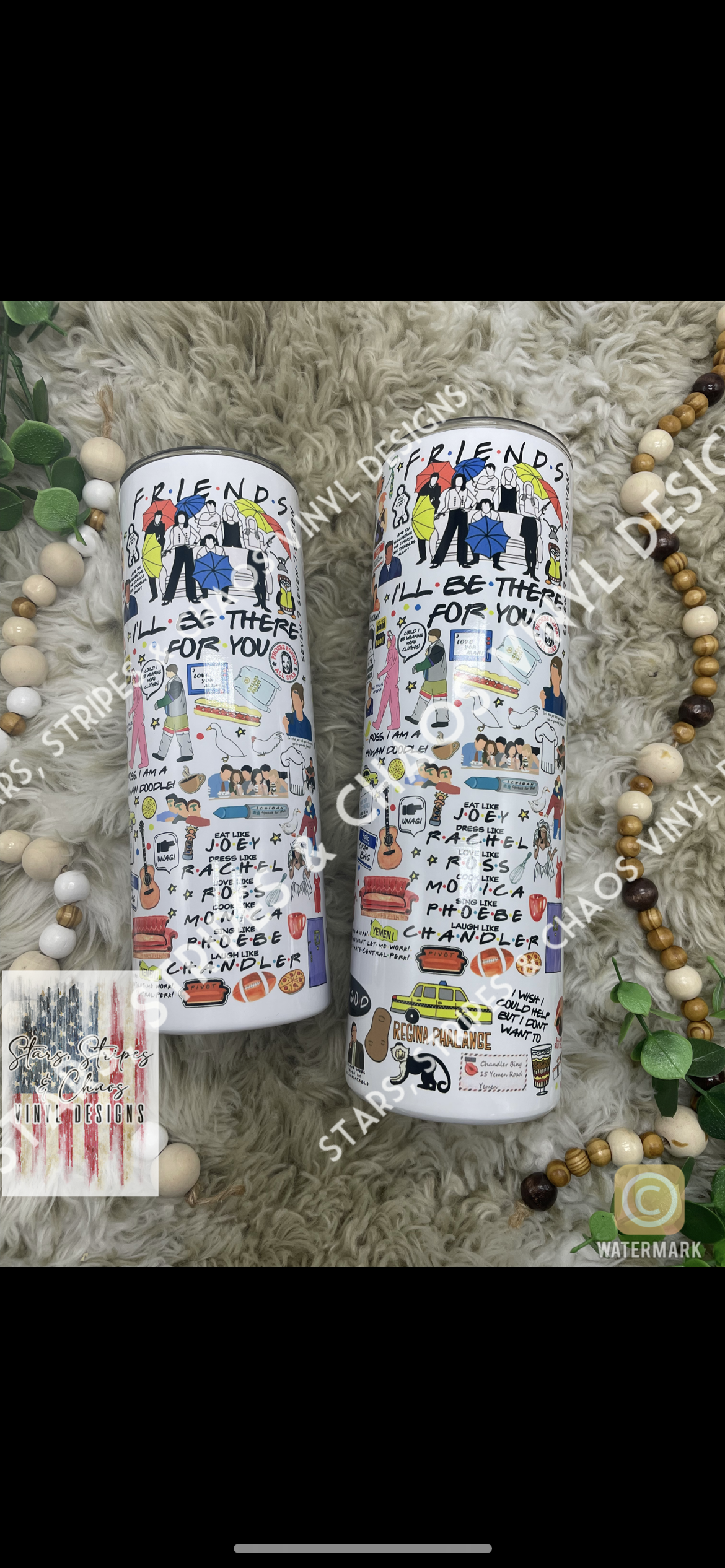 Friends Theme Tumbler