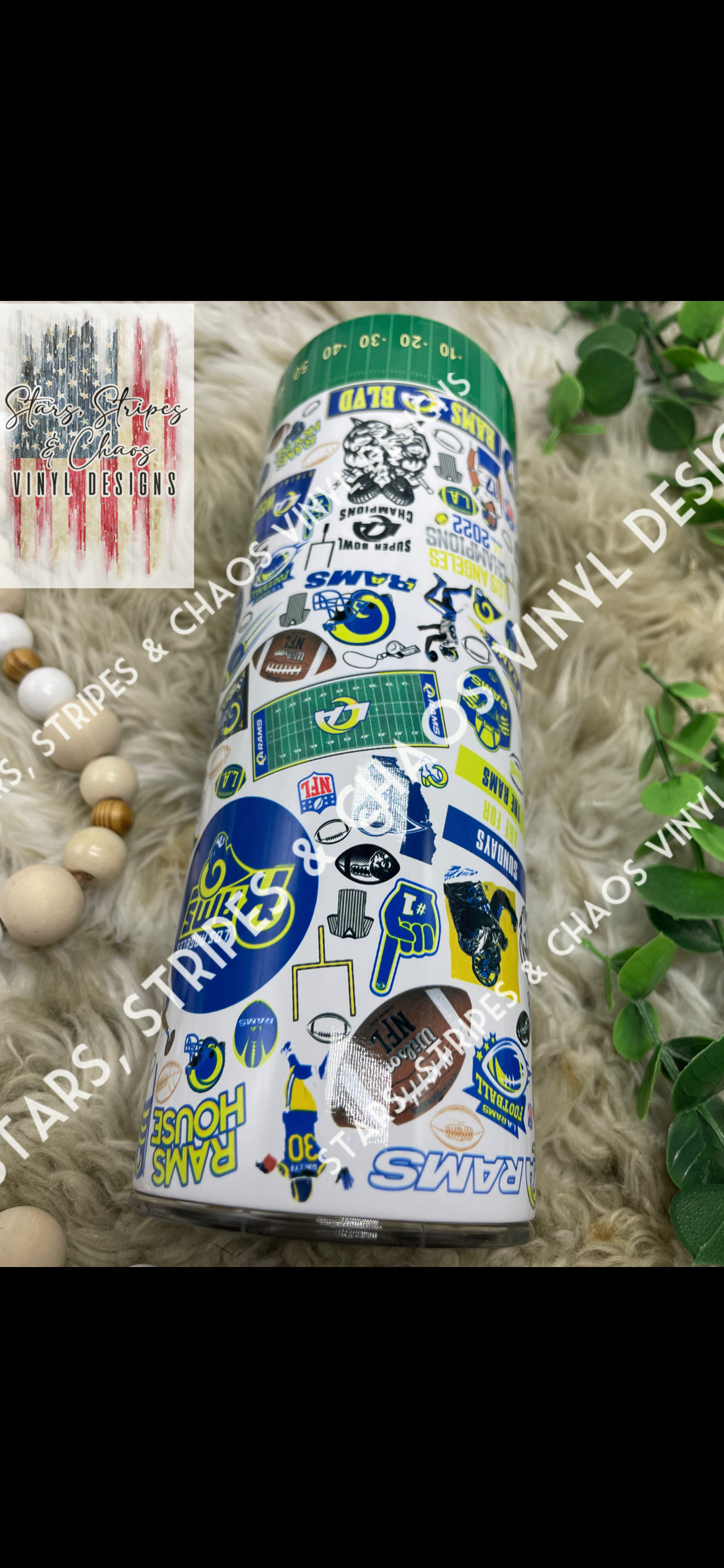 Football Fan Tumbler