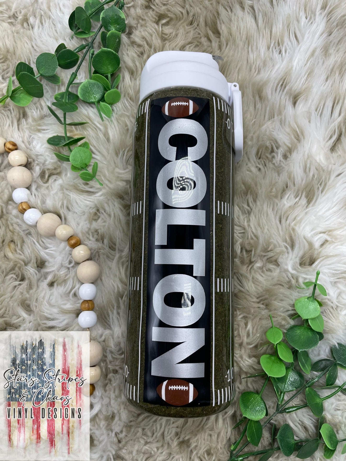 Football Field Tumbler