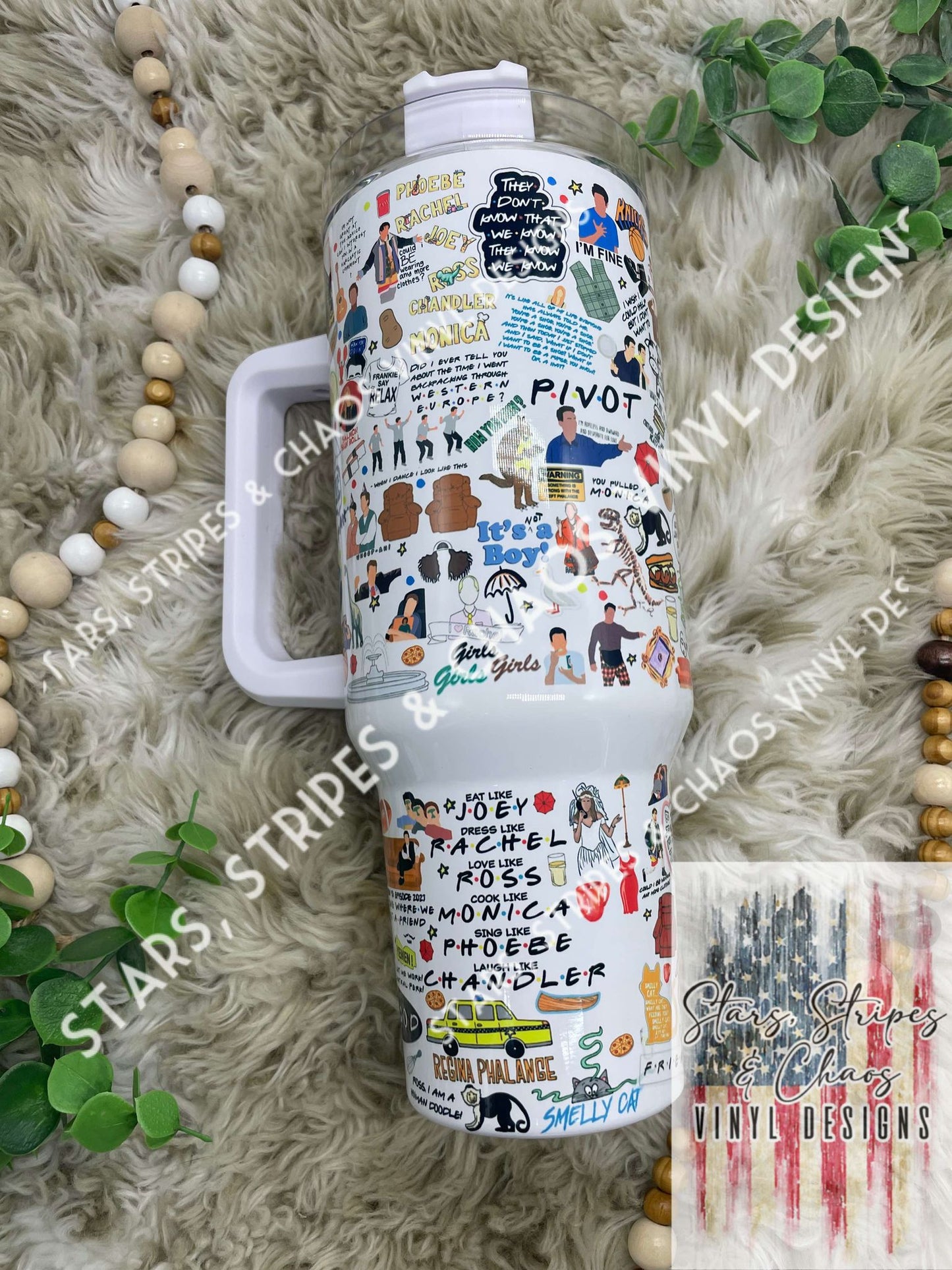 Friends Theme Tumbler