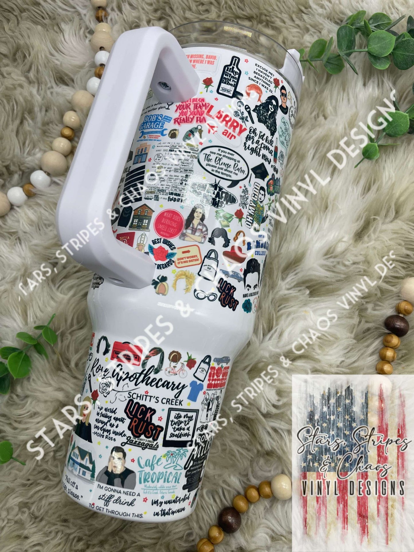 Schitt’s Creek Theme Tumbler