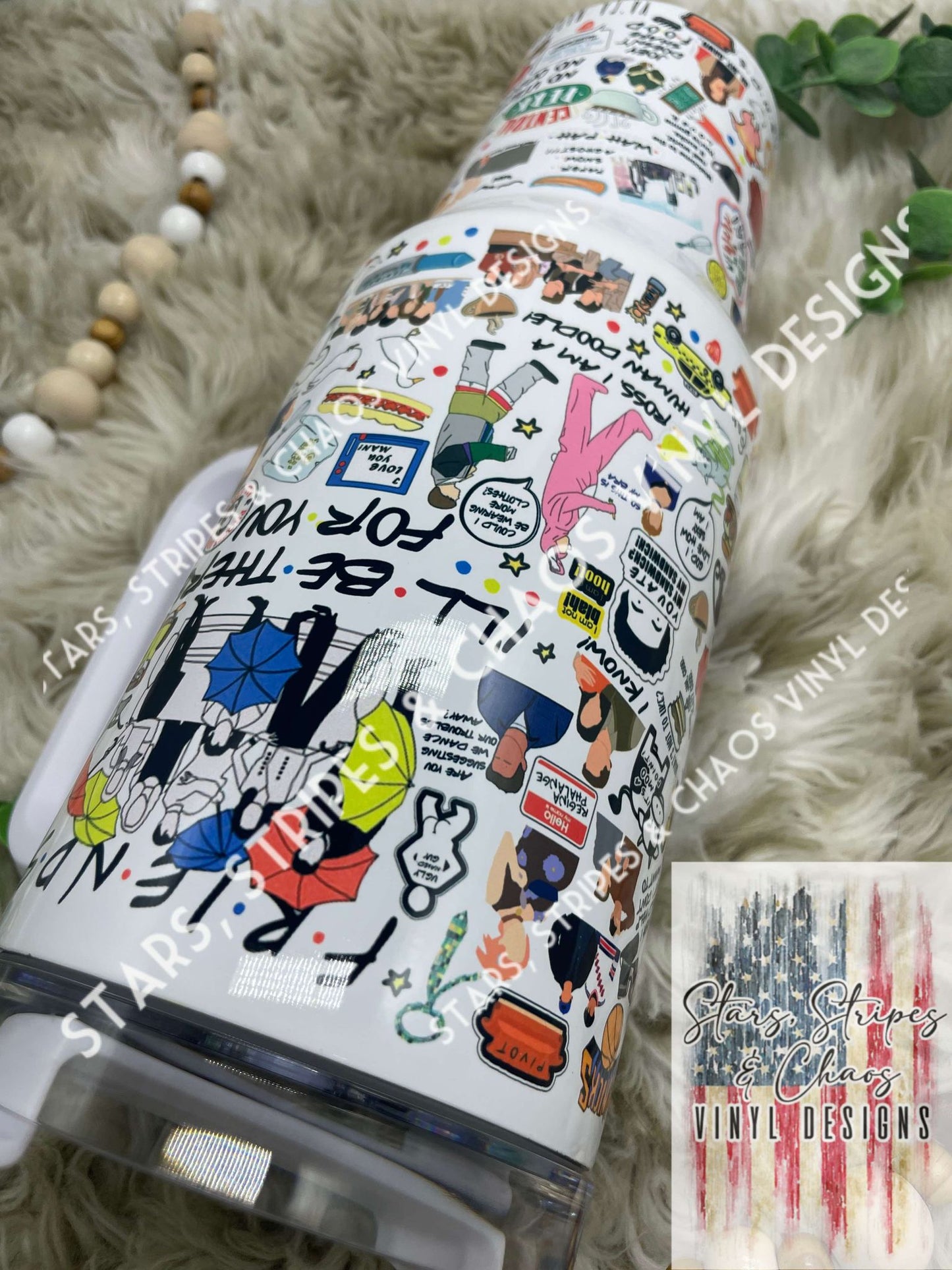 Friends Theme Tumbler