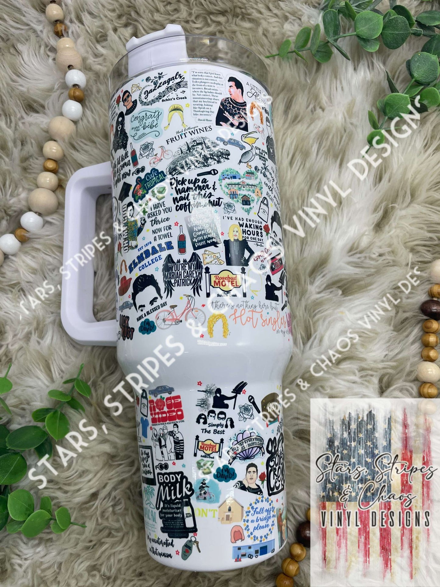 Schitt’s Creek Theme Tumbler
