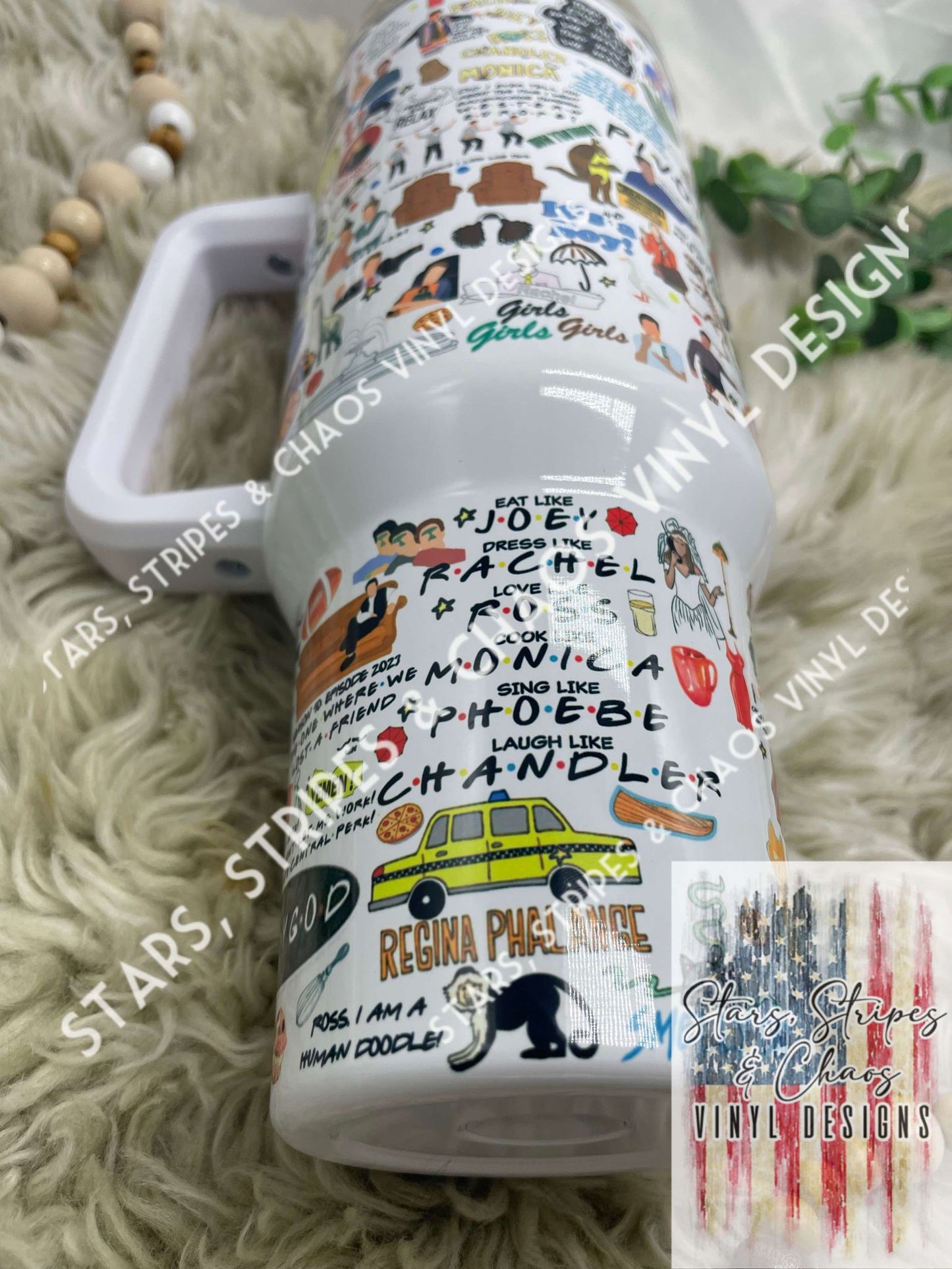 Friends Theme Tumbler