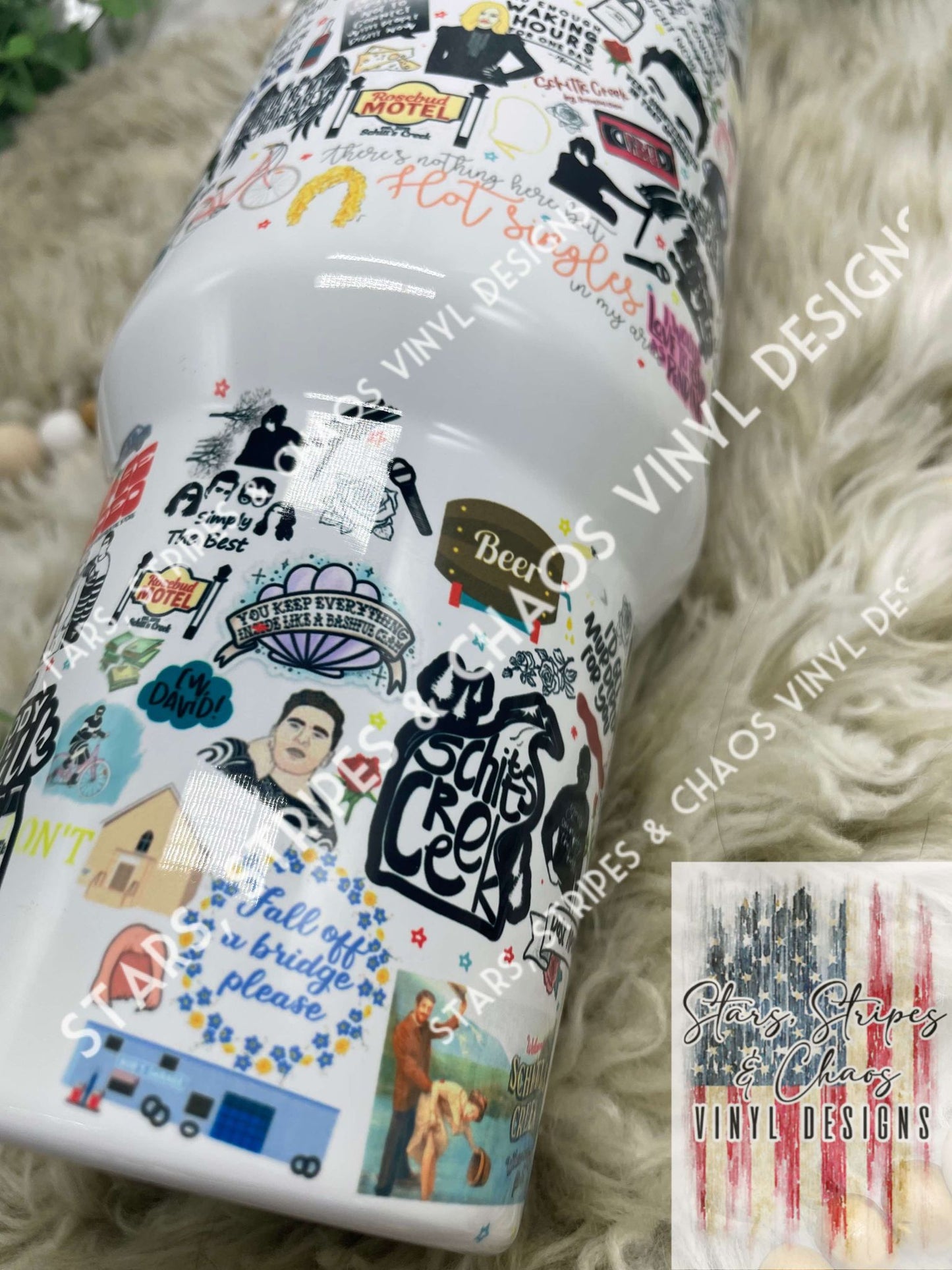 Schitt’s Creek Theme Tumbler