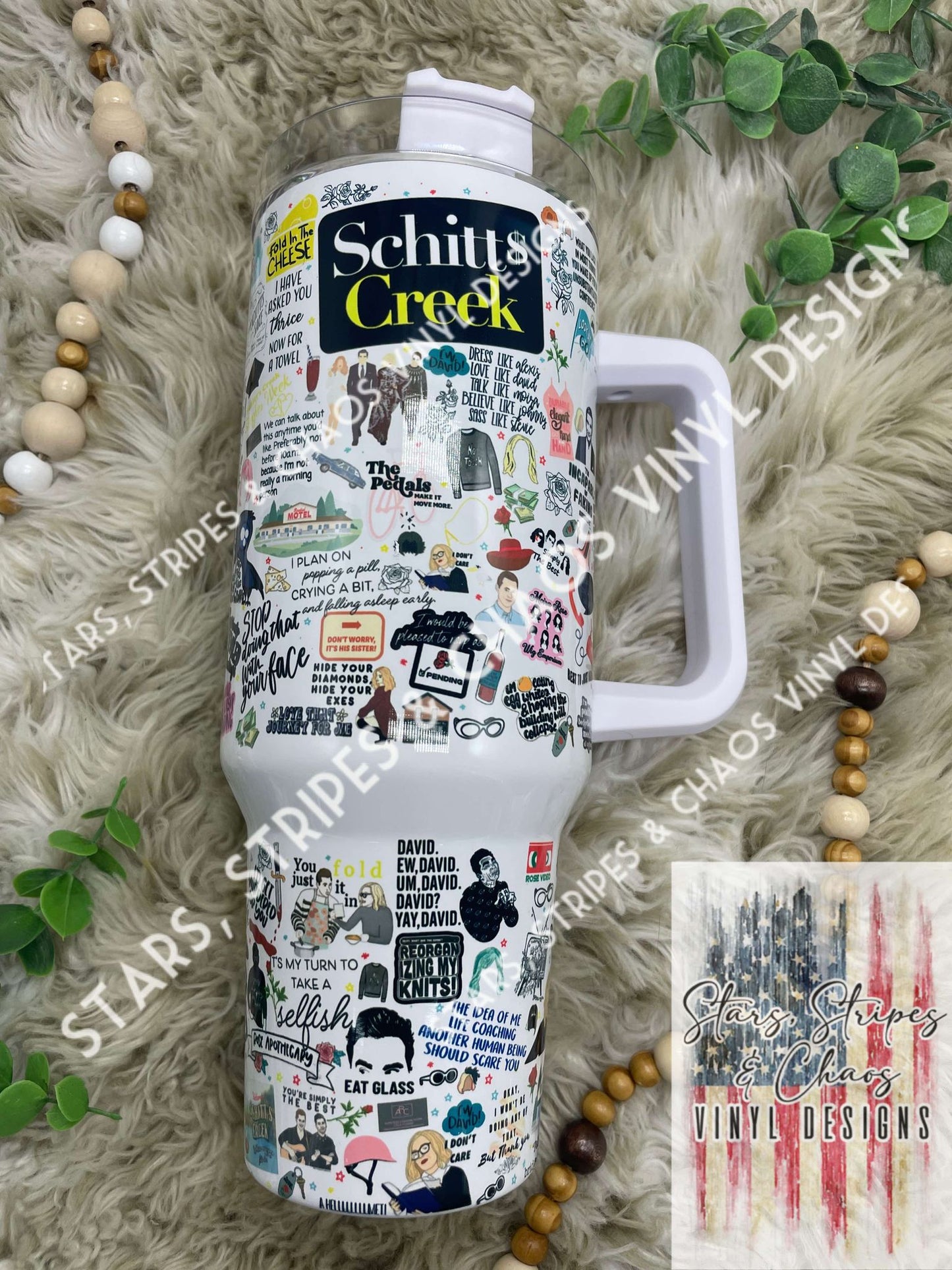 Schitt’s Creek Theme Tumbler