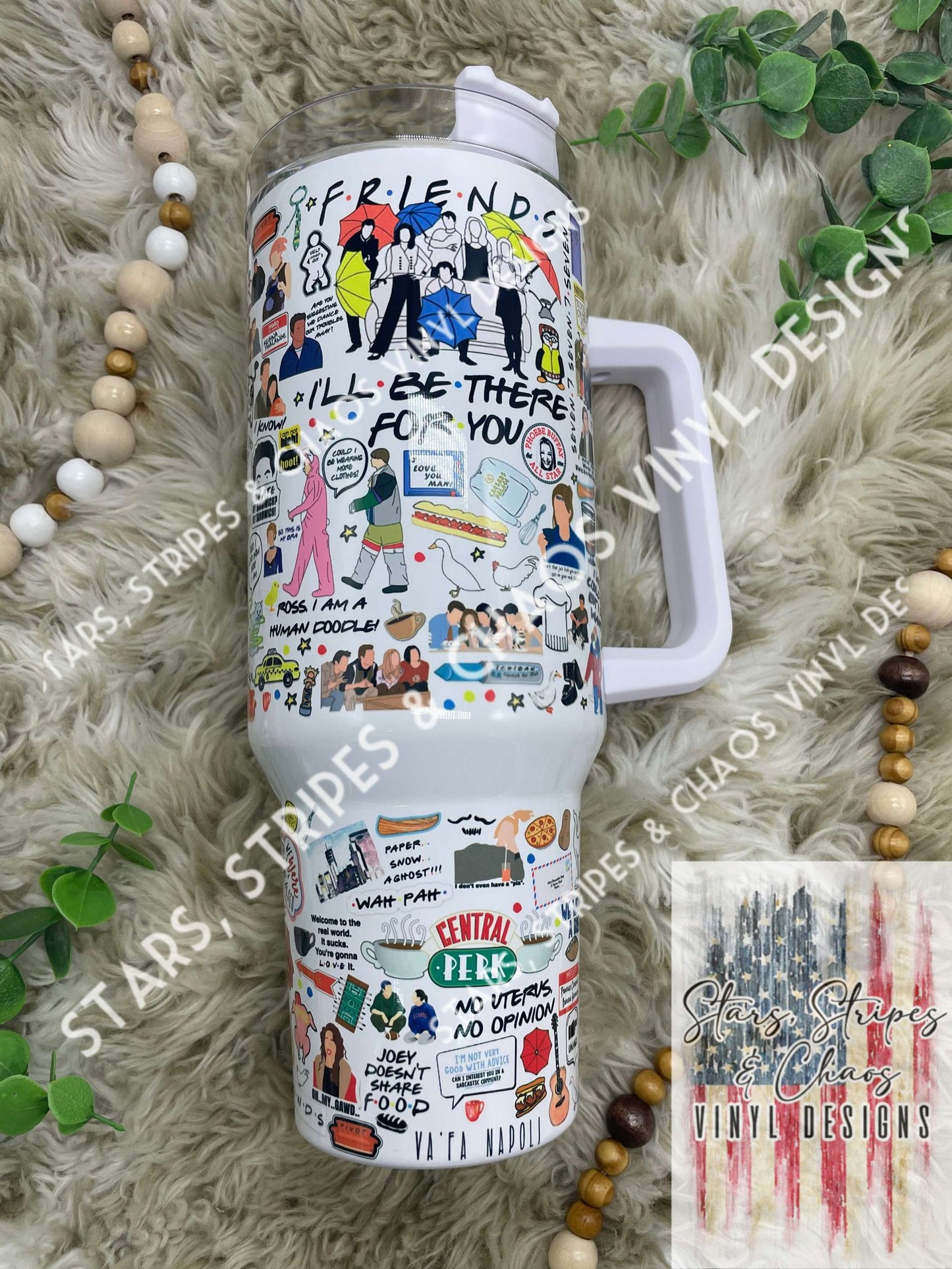 Friends Theme Tumbler