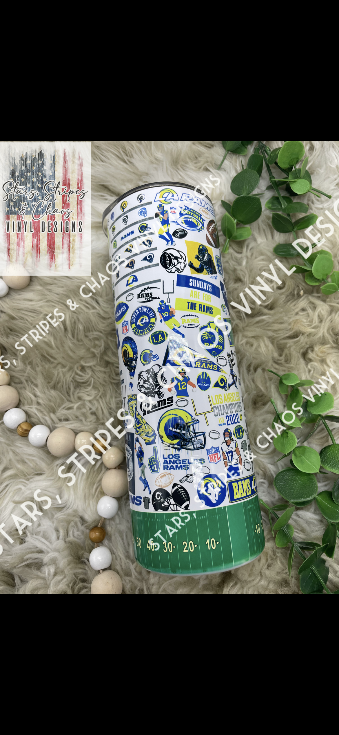 Football Fan Tumbler