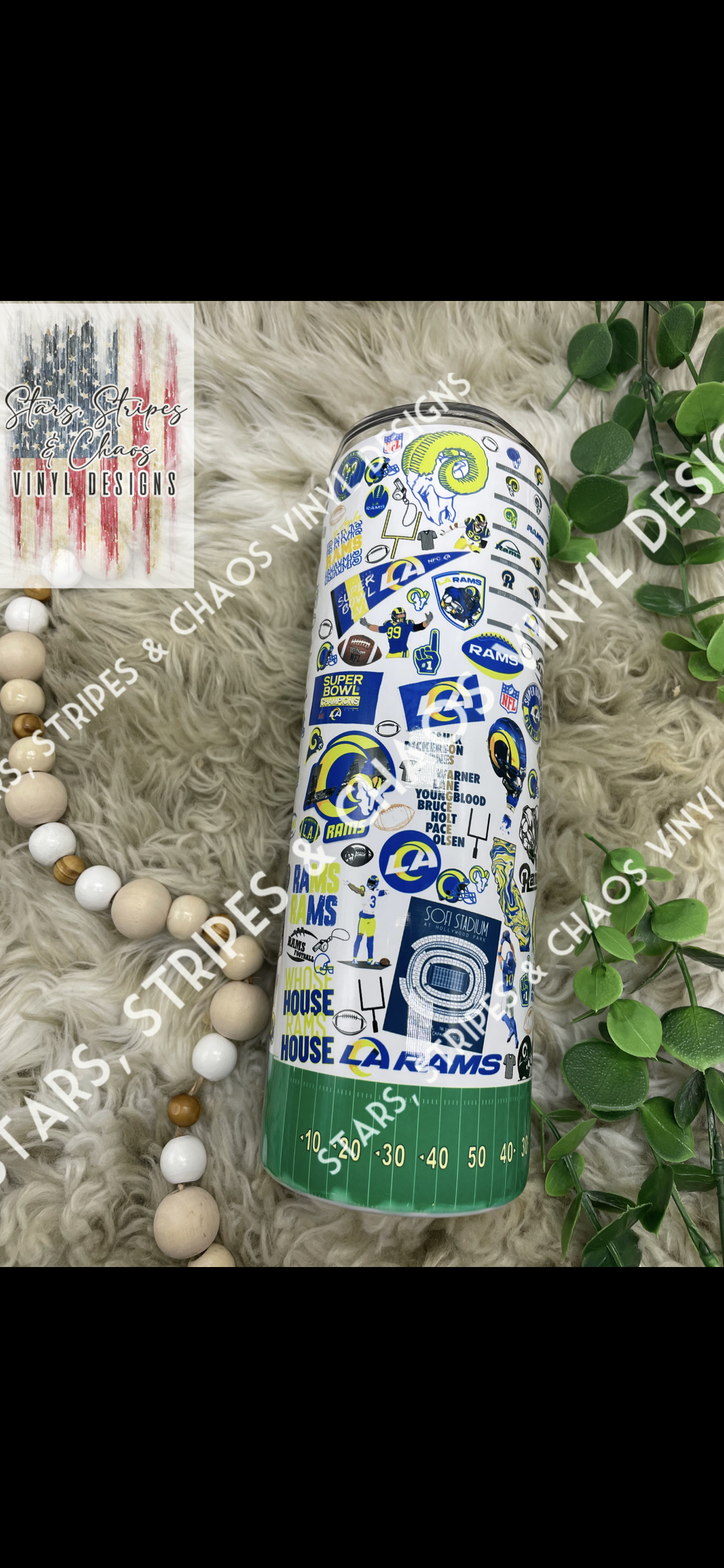 Football Fan Tumbler