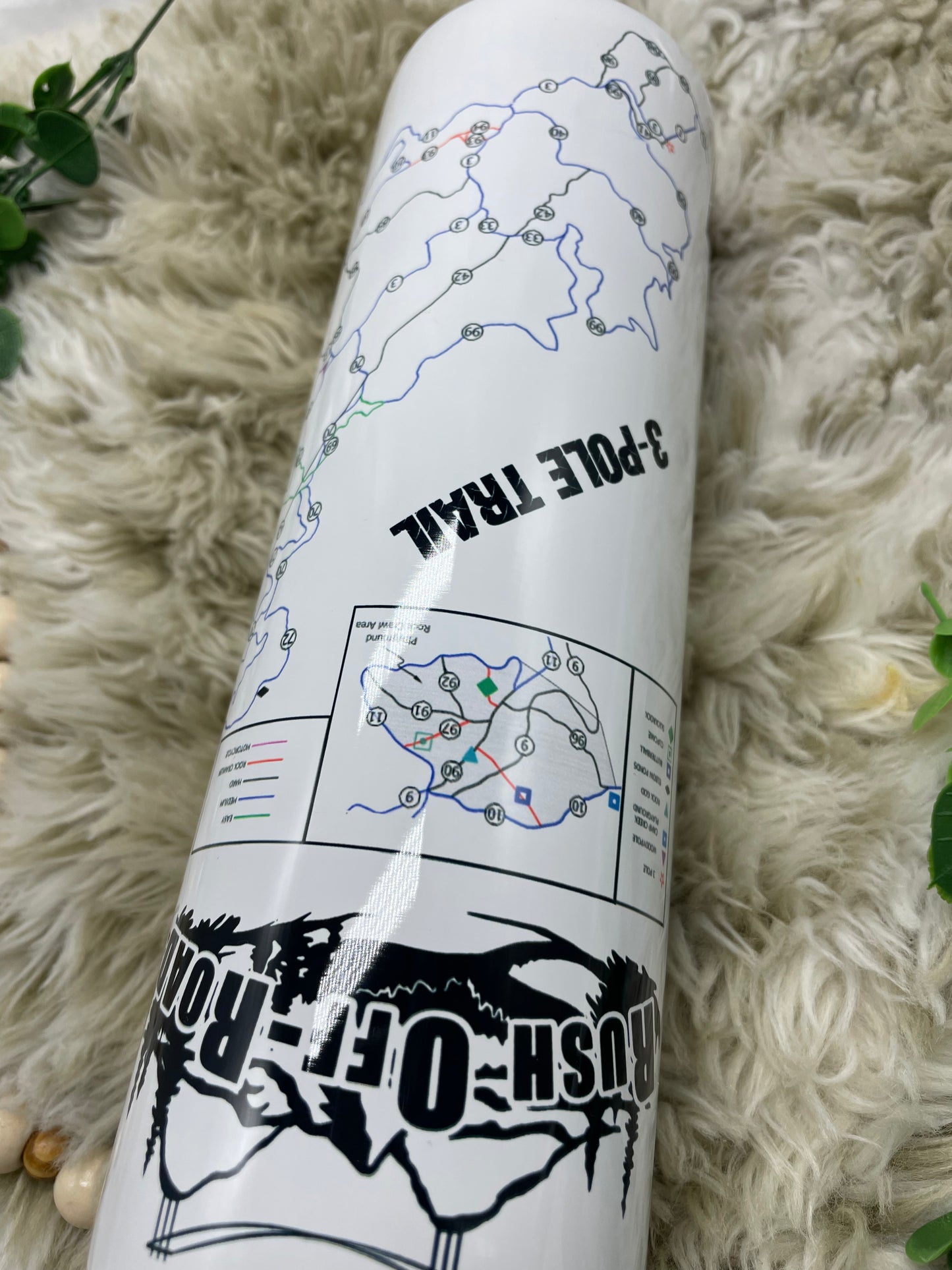 Rush Off-Road Map Tumbler