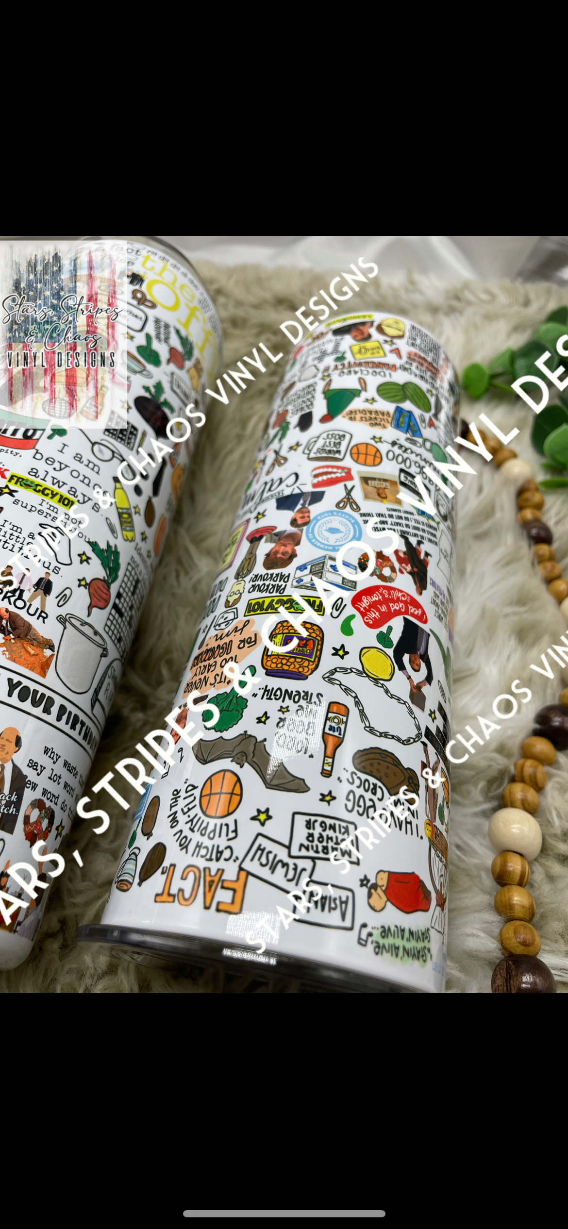 The Office theme tumbler