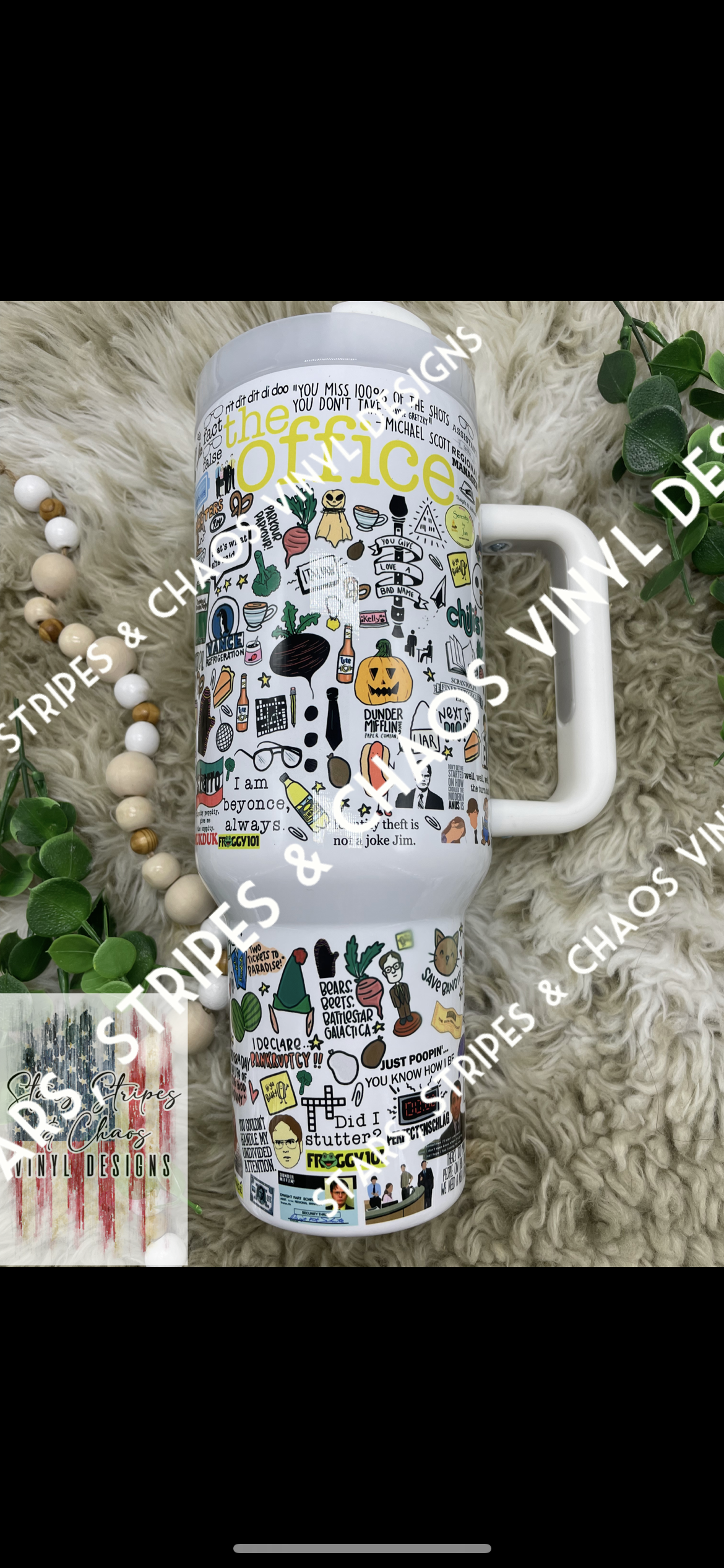 The Office theme tumbler