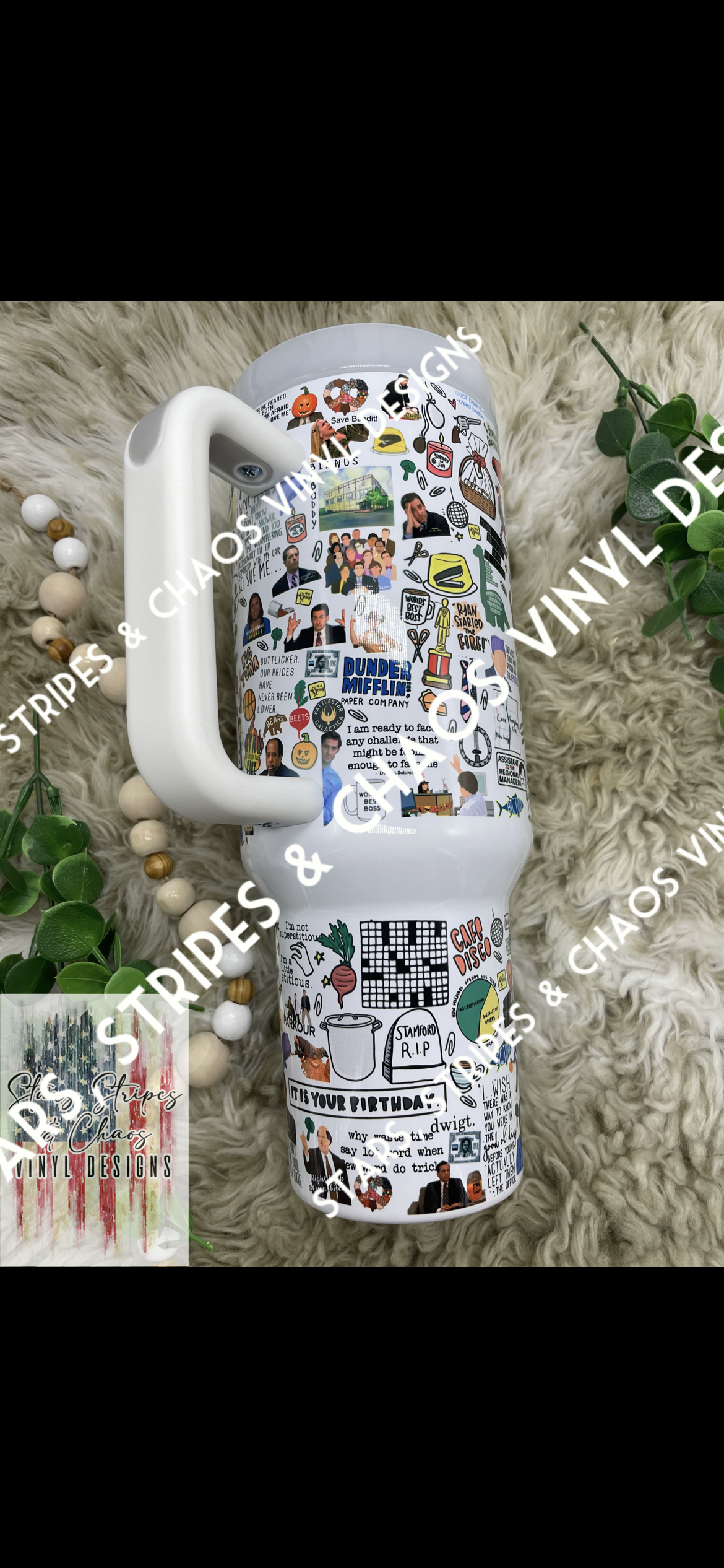 The Office theme tumbler