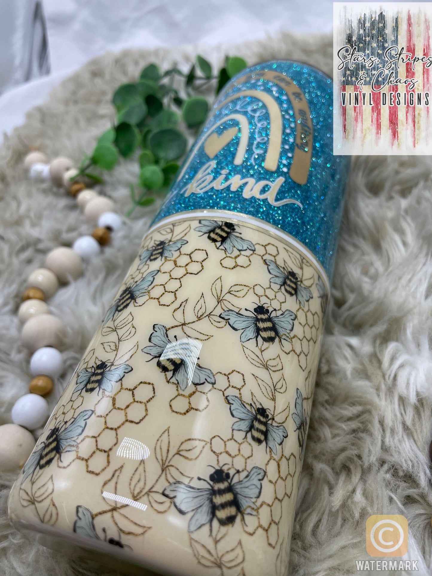 Be Kind Tumbler - In a world where you can be anything - Bee Tumbler