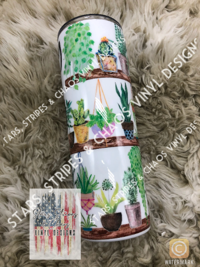 Crazy Plant Lady tumbler
