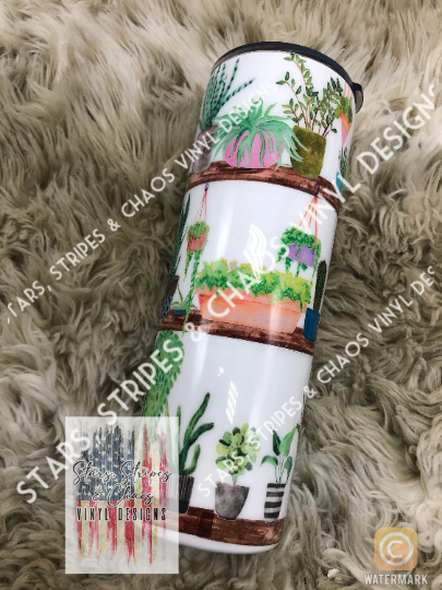 Crazy Plant Lady tumbler