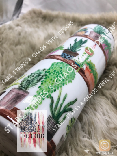 Crazy Plant Lady tumbler