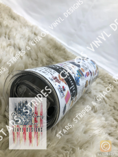 Gilmore Girls collage theme tumbler
