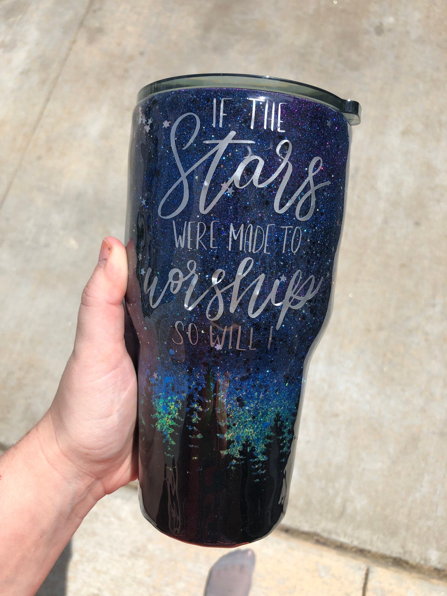 If the stars were made to worship then so will i tumbler