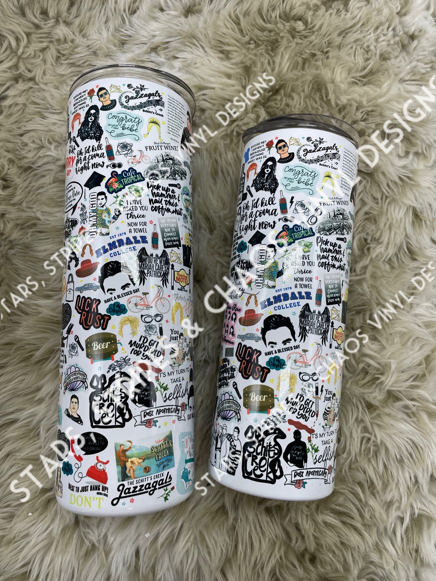 Schitt’s Creek Theme Tumbler