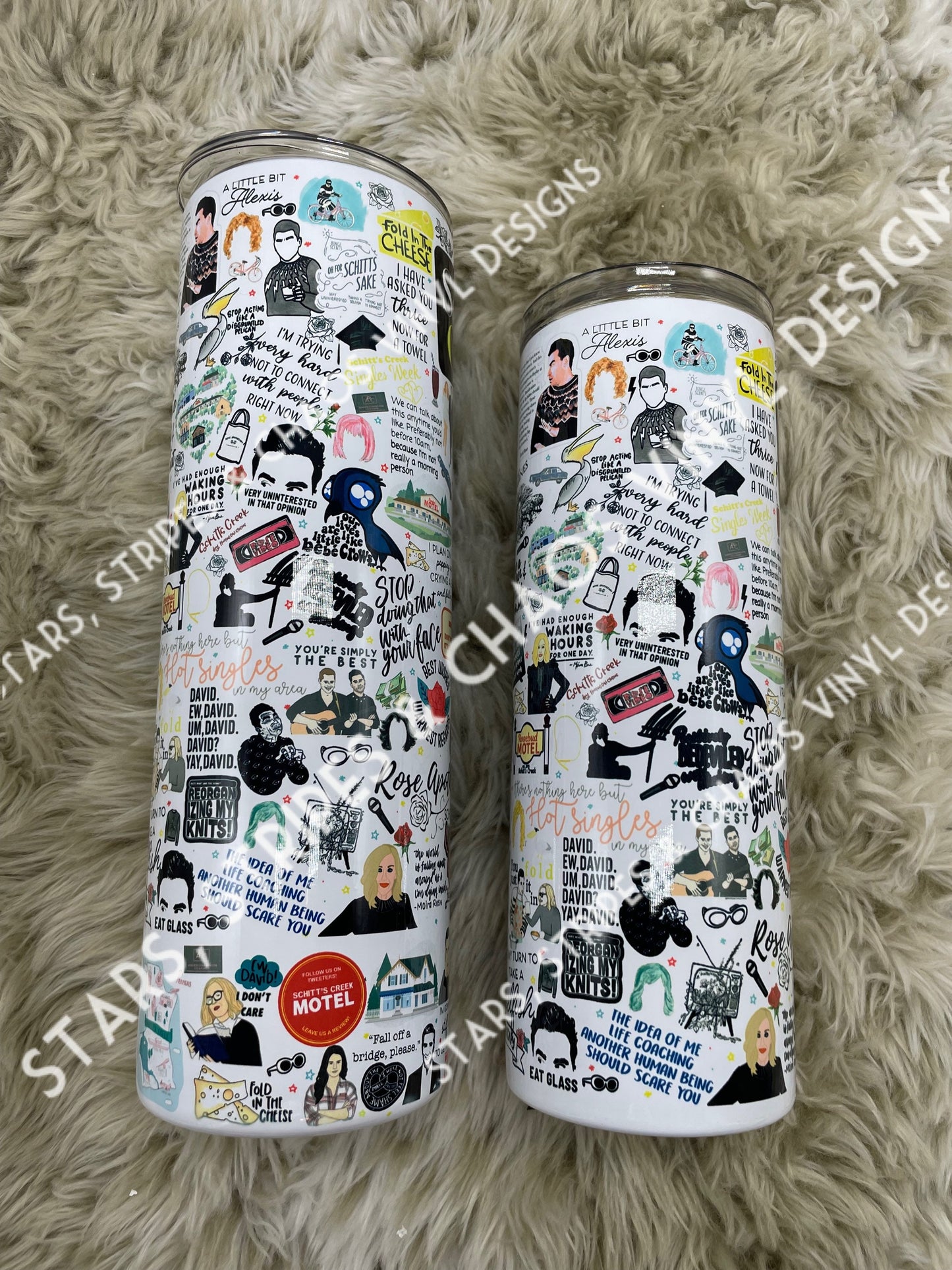 Schitt’s Creek Theme Tumbler