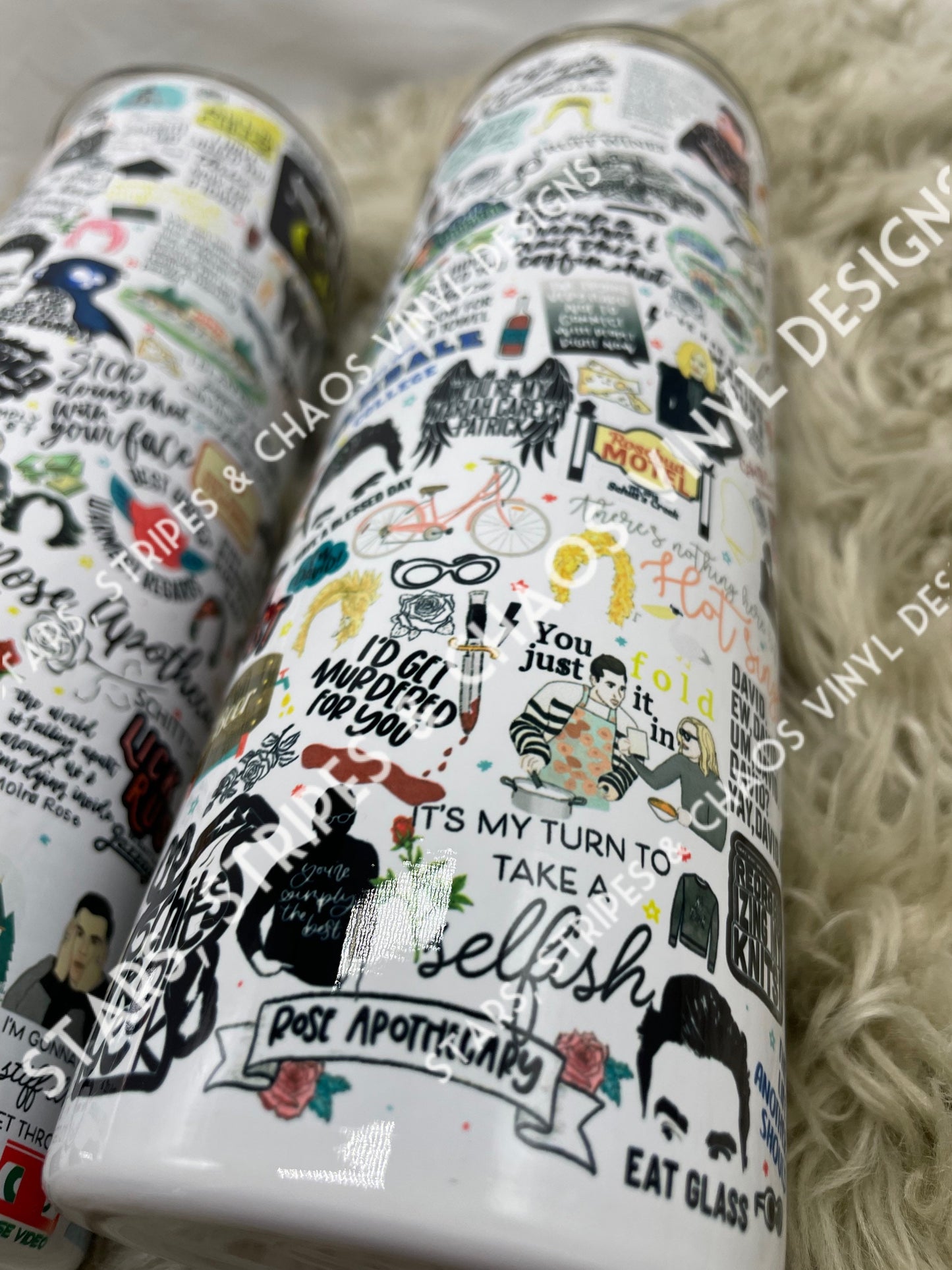 Schitt’s Creek Theme Tumbler
