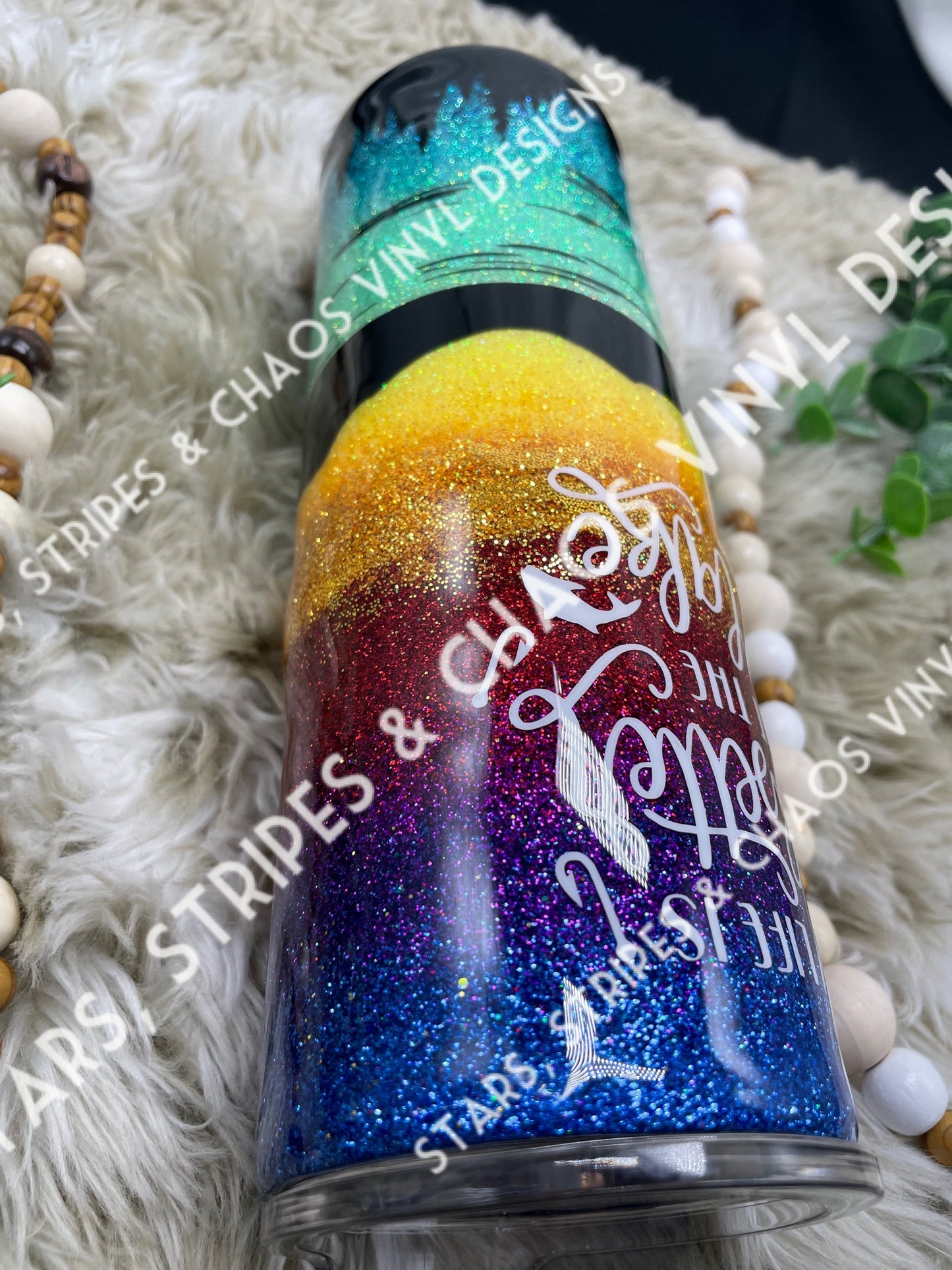 Life is better at the lake | lake tumbler