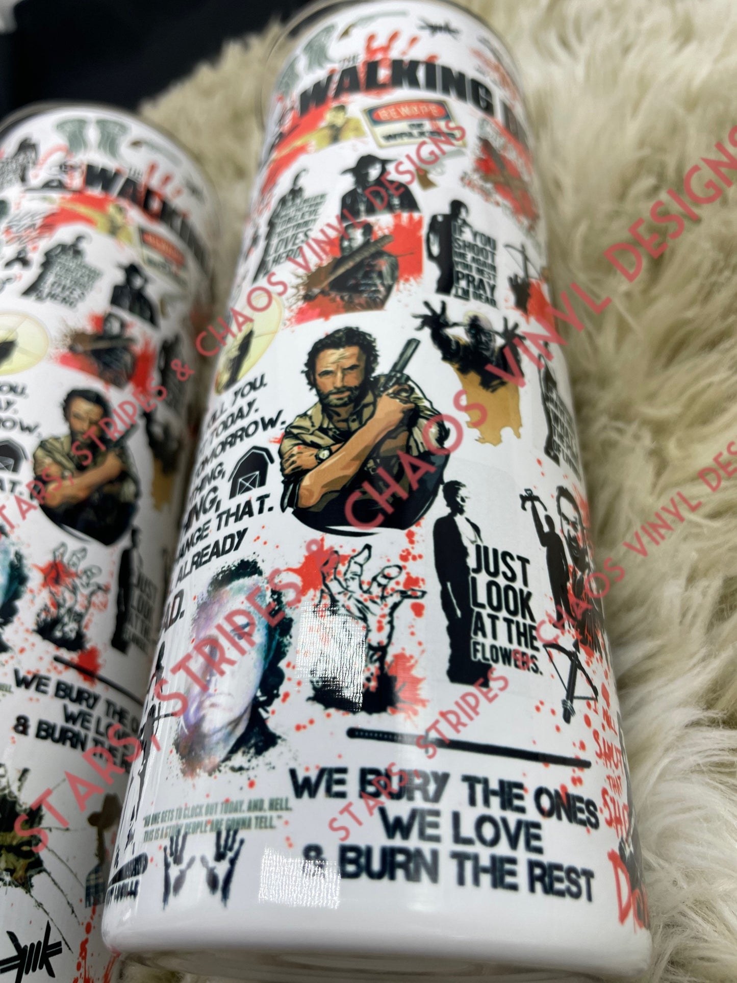 The Walking Dead Theme Tumbler