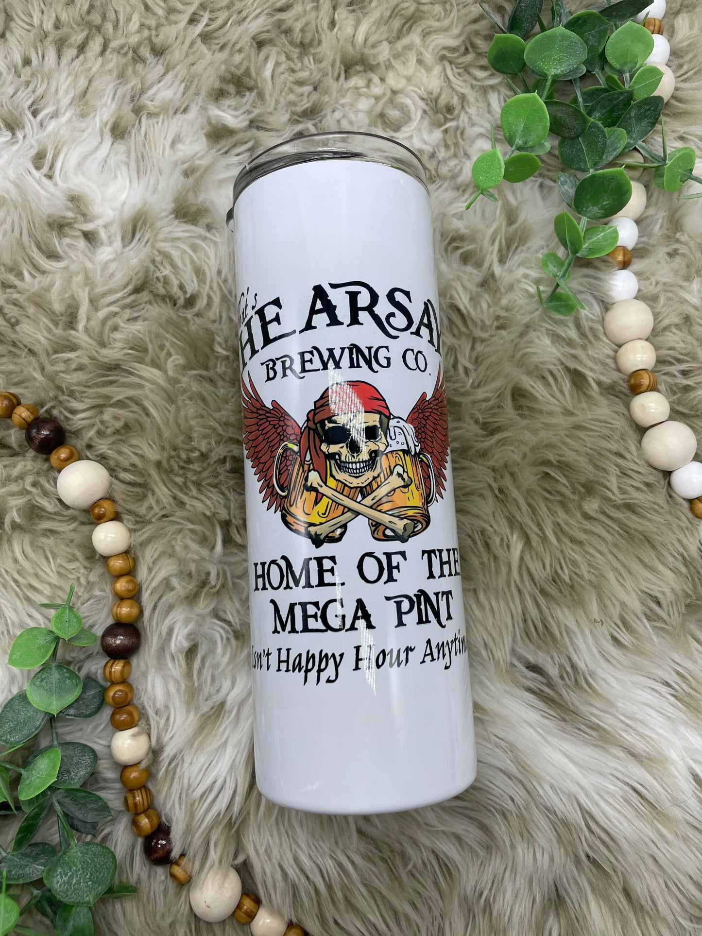 Hearsay Brewing Co | Mega Pint | Johnny Depp frosted glass