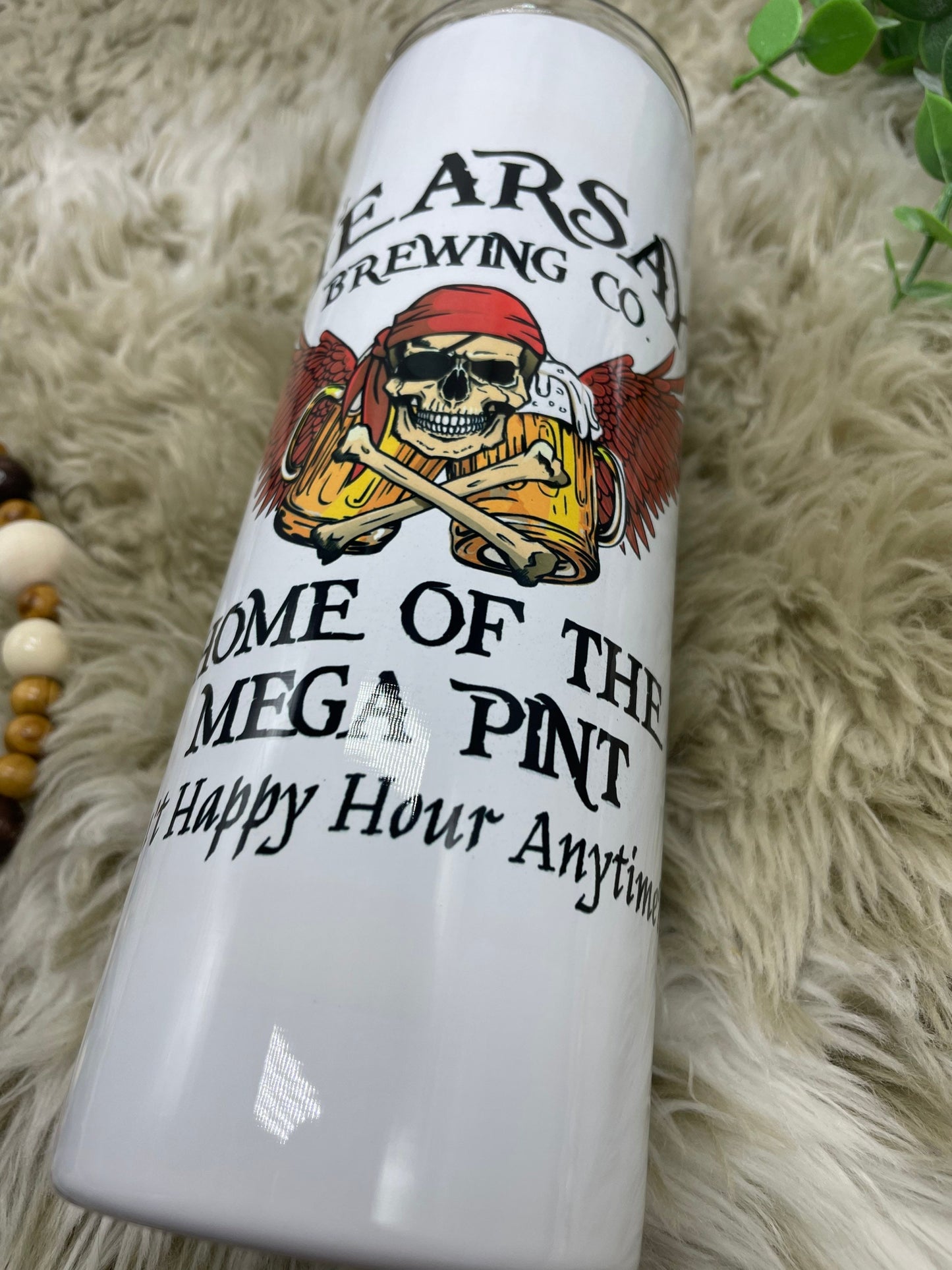 Hearsay Brewing Co | Mega Pint | Johnny Depp frosted glass