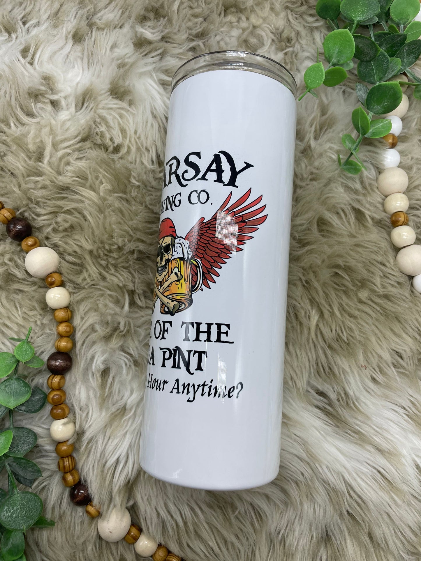 Hearsay Brewing Co | Mega Pint | Johnny Depp frosted glass