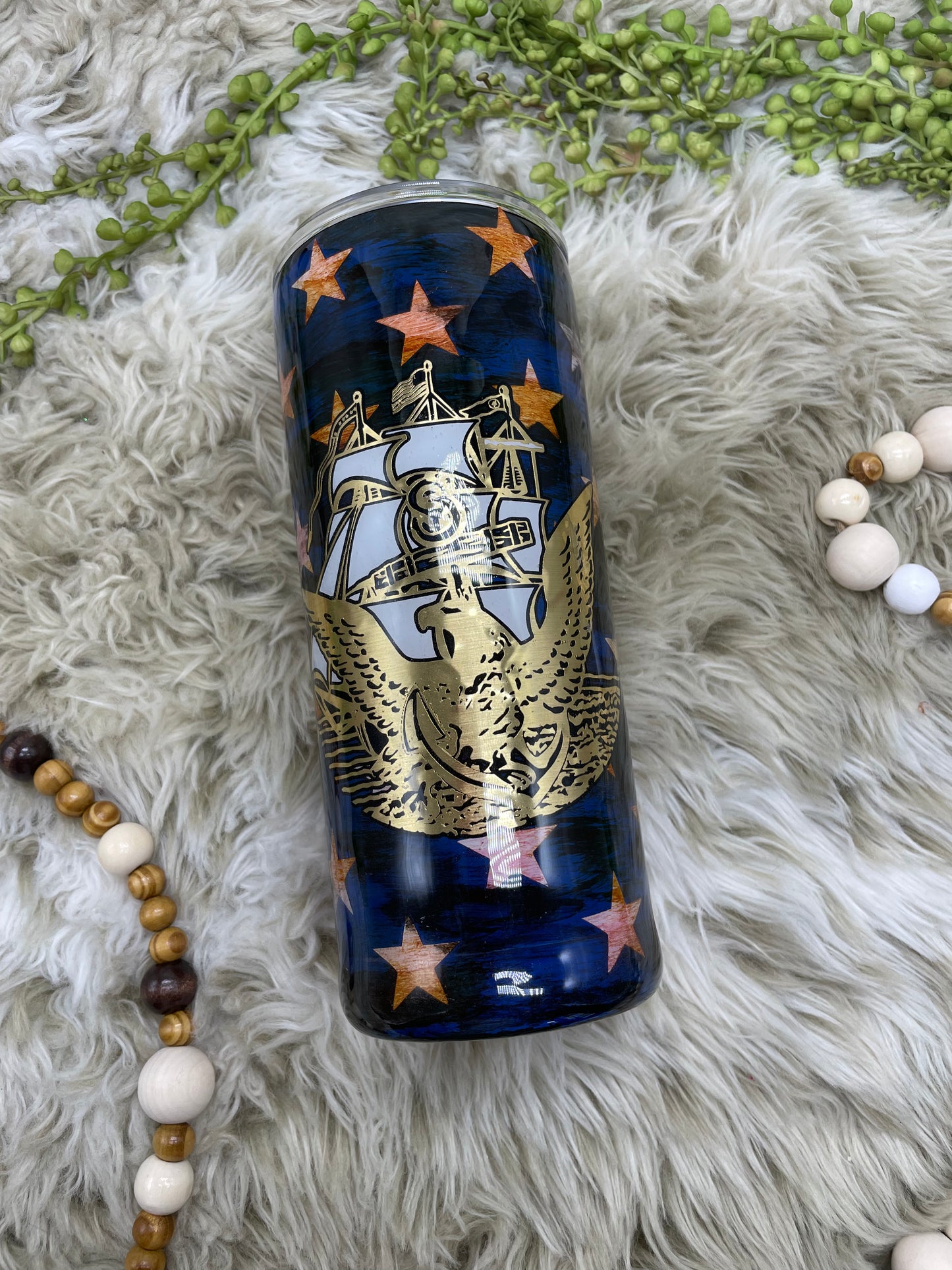 Military Seal Tumbler | American Flag Tumbler