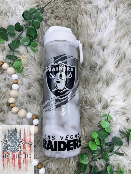 Raiders Football Fan Tumbler