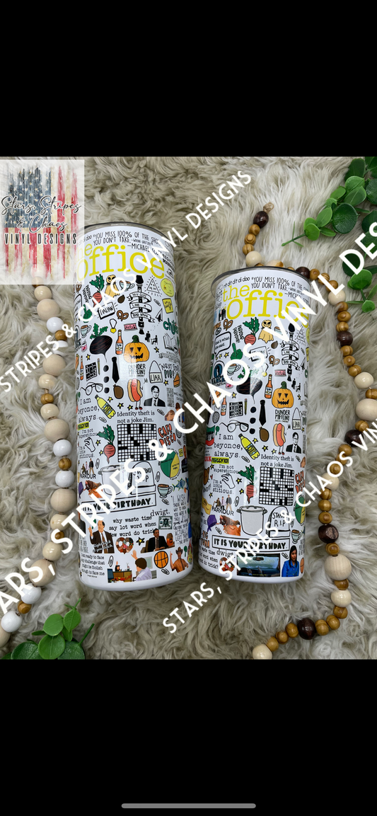 The Office theme tumbler