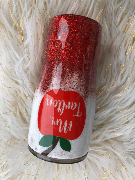 Teacher Apple tumbler