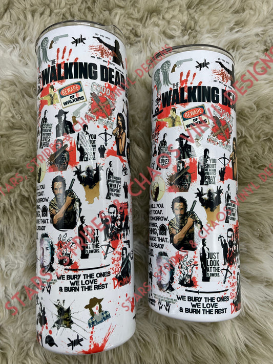 The Walking Dead Theme Tumbler