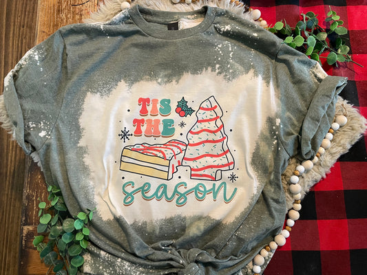 'Tis the season l little debby christmas tree T-shirt